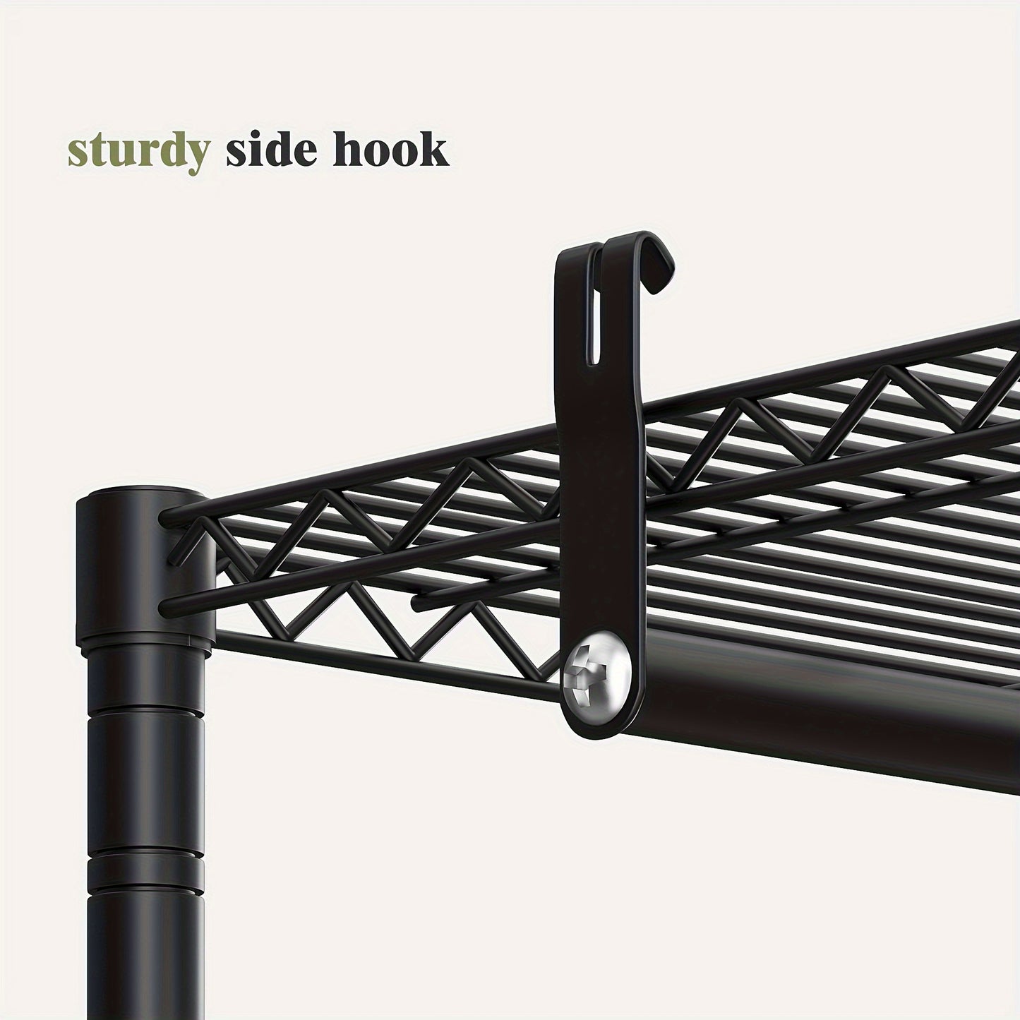 Heavy Duty Metal Rack Heavy Duty 910LBS Metal Clothes Rack - Freestanding Wardrobe Closet Rack - 75\