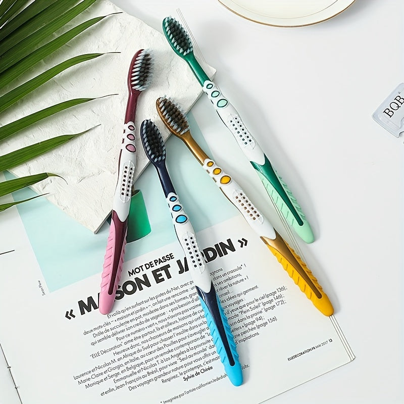 Economical and Convenient Travel Toothbrush with Soft Bristles for Business Trips and Hotels