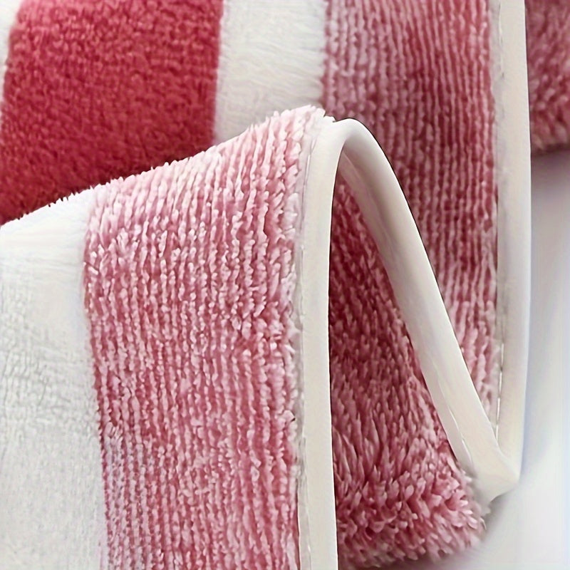 Super Soft Bath Towels Four Super Soft Absorbent Bath Towels Suit - Quick-Drying Shower Strip - Family Bathroom Essential