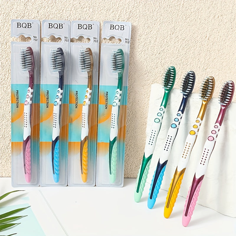 Economical and Convenient Travel Toothbrush with Soft Bristles for Business Trips and Hotels