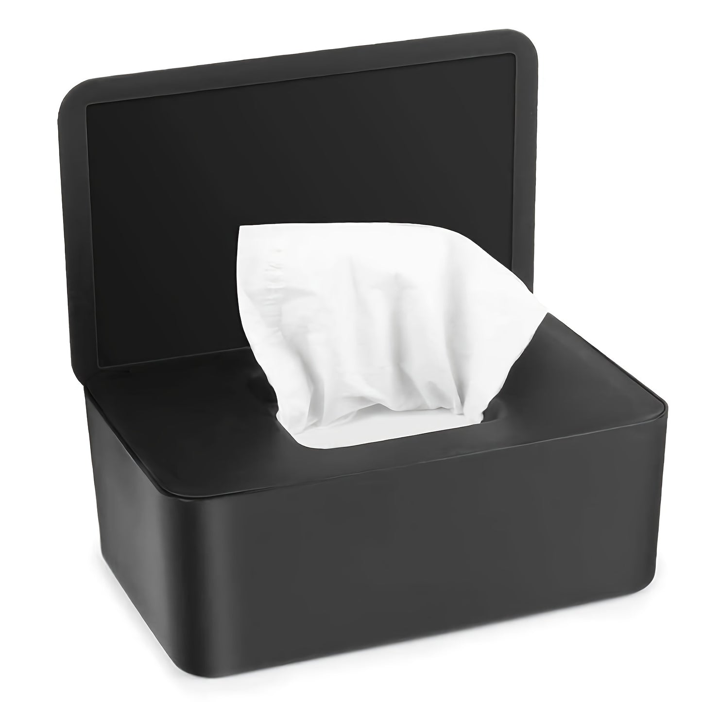 Tissue Box Wet Wipe Box Mask Box Storage Box Pack Of 2 Wet Wipes Dispenser Box, Toilet Paper Box With Lid, Napkin Box, Baby Wipes Box, Tissue Box, Napkin Box With Lid