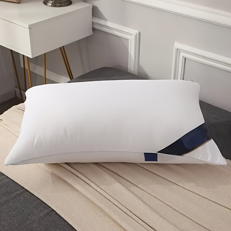 2pcs Ultra-Soft Microfiber Massage Pillows - Comfortable, High Rebound for All Seasons - Perfect for Home, B&Bs & Hotels