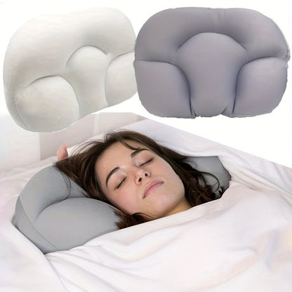 Egg-Shaped 3D Foam Neck Support Pillow, Lightweight, Dry Clean Only, Non-Textile Cover, Comfortable All-Around Sleeping Cushion for Side and Back Sleepers, Pillows for Sleeping