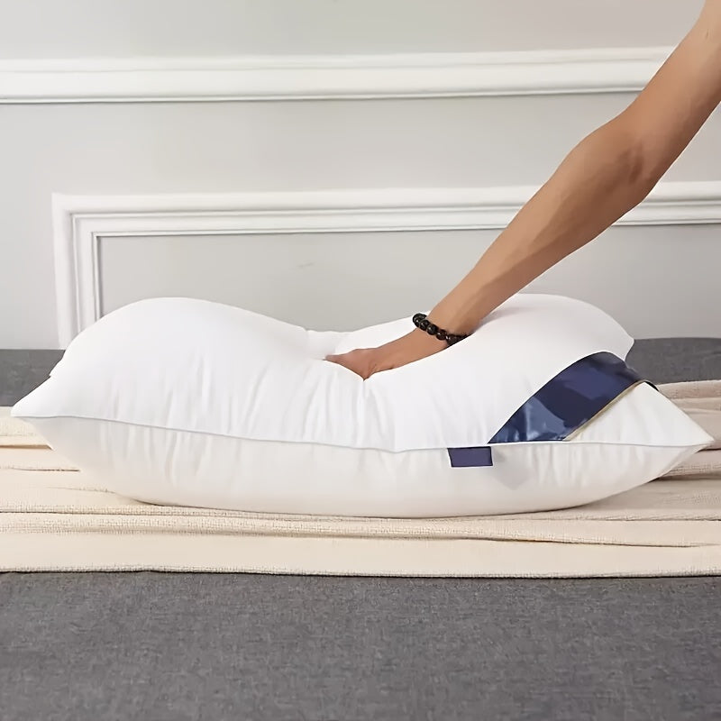 2pcs Ultra-Soft Microfiber Massage Pillows - Comfortable, High Rebound for All Seasons - Perfect for Home, B&Bs & Hotels