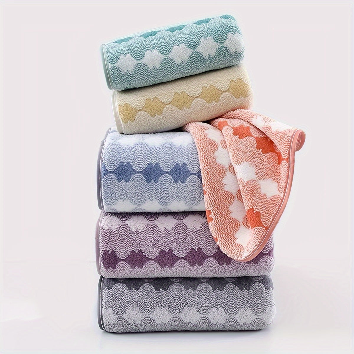 Thickened and enlarged bath towel set for adult Men's and Women's household quick drying and absorbent beach towels, gift universal bath towel, super soft, super absorbent, fast drying, modern design
