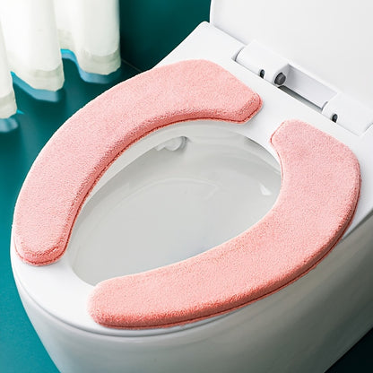 Waterproof Cushions for Toilet Seat 2pcs of Thick Toilet Seat Cushions, Suitable for All Seasons, Adhesive And Waterproof.