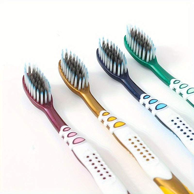 Economical and Convenient Travel Toothbrush with Soft Bristles for Business Trips and Hotels