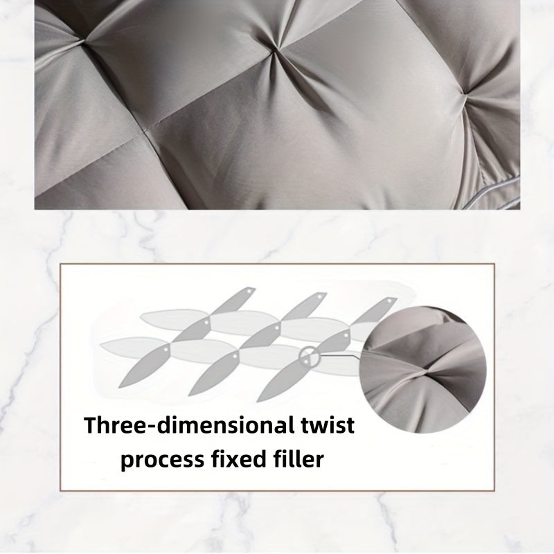 Luxurious 5-Star Hotel Quality Pillow, 19X29 Inches, 600G - Deep Sleep Neck Support, Non-Collapsing High-Density Core, Suitable for All Seasons, Hypoallergenic Polyester Cover, Machine Washable.