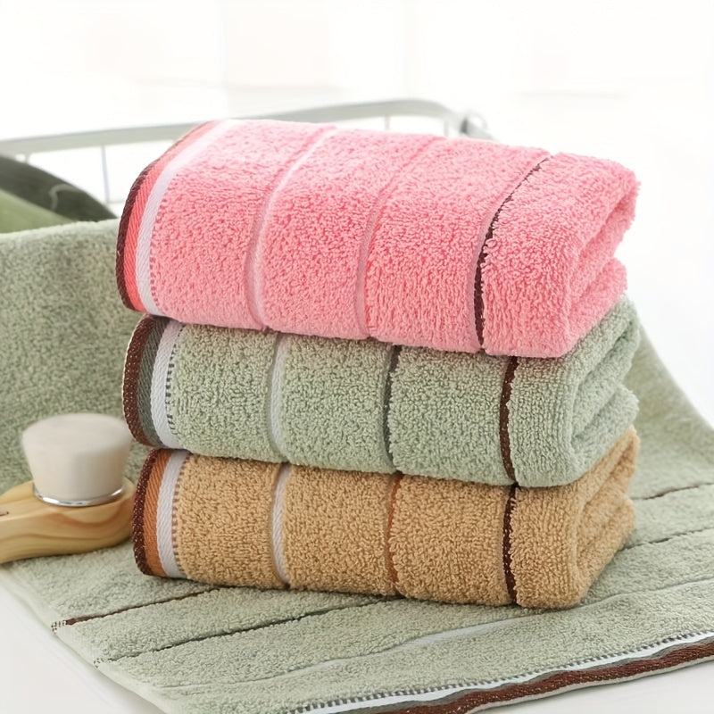 Set of 3 Luxurious Bath Towels And Face Towels, Made of 100% Polyester, Measuring 28.74X12.99 Inches, Soft And Absorbent, Quick-Drying Towels, Suitable for Bathrooms.