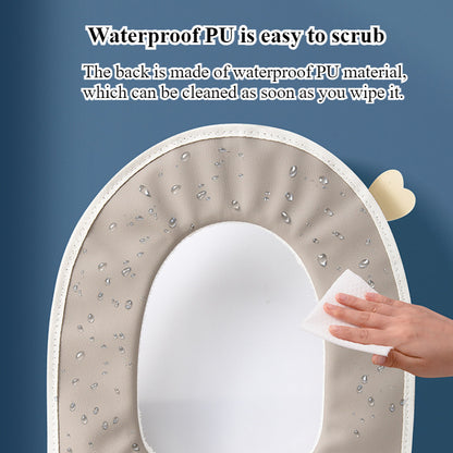 Cozy Thickened Toilet Seat Cushion - Cozy Thickened with Zipper - Home Winter Comfort