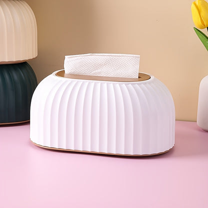 1pc Modern Automatic Lift Tissue Box - Sleek, Luxury Design with Storage for Home & Living Room