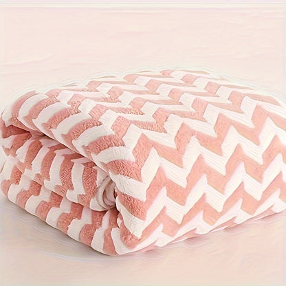 6pcs Vibrant Super Fiber Bath Towels Set - Ultra Soft, Quick-Dry, Super Absorbent, Chevron Pattern in 6 Colors, Ideal for Home, Pool, Gym, 27.5 x 55.1 Inches
