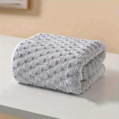 Luxurious Microfiber Bath Towel, Soft, Absorbent Quick-Dry Coral Fleece, Hair-Resistant, Universal Fit, Polyester Fiber, for Bathroom Essentials