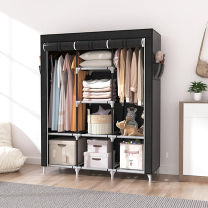 Simple Wardrobe, Multi-Scene, Multi-Application, Dustproof, Suitable for Rental Houses, Entrance, as a Gift, for Mother, Girlfriend, Large Capacity