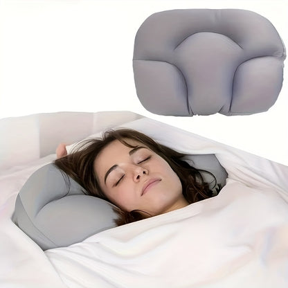 Egg-Shaped 3D Foam Neck Support Pillow, Lightweight, Dry Clean Only, Non-Textile Cover, Comfortable All-Around Sleeping Cushion for Side and Back Sleepers, Pillows for Sleeping