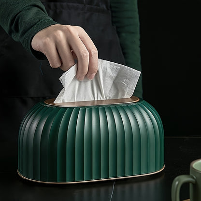 1pc Modern Automatic Lift Tissue Box - Sleek, Luxury Design with Storage for Home & Living Room