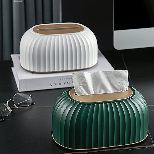 1pc Modern Automatic Lift Tissue Box - Sleek, Luxury Design with Storage for Home & Living Room