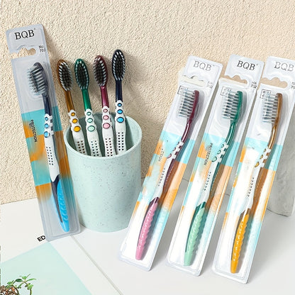 Economical and Convenient Travel Toothbrush with Soft Bristles for Business Trips and Hotels
