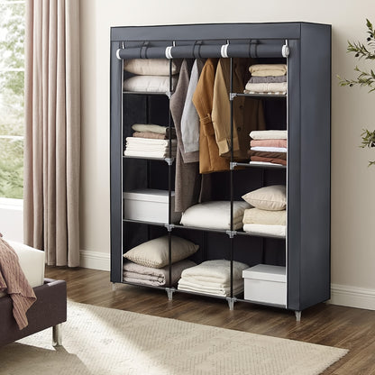 Simple Wardrobe, Multi-Scene, Multi-Application, Dustproof, Suitable for Rental Houses, Entrance, as a Gift, for Mother, Girlfriend, Large Capacity
