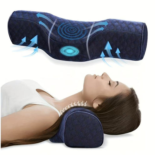 Ergonomic Neck Care 1pc Cervical Support Pillow - On-the-Go Comfort & Instant Relaxation Products, Leg Cushion