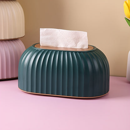 1pc Modern Automatic Lift Tissue Box - Sleek, Luxury Design with Storage for Home & Living Room