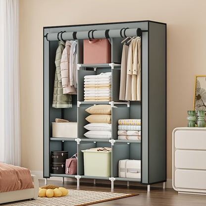 Simple Wardrobe, Multi-Scene, Multi-Application, Dustproof, Suitable for Rental Houses, Entrance, as a Gift, for Mother, Girlfriend, Large Capacity