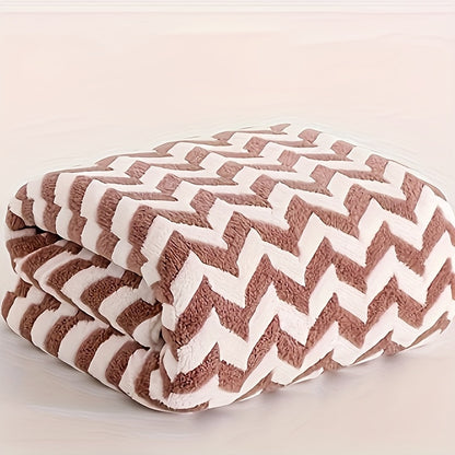 6pcs Vibrant Super Fiber Bath Towels Set - Ultra Soft, Quick-Dry, Super Absorbent, Chevron Pattern in 6 Colors, Ideal for Home, Pool, Gym, 27.5 x 55.1 Inches
