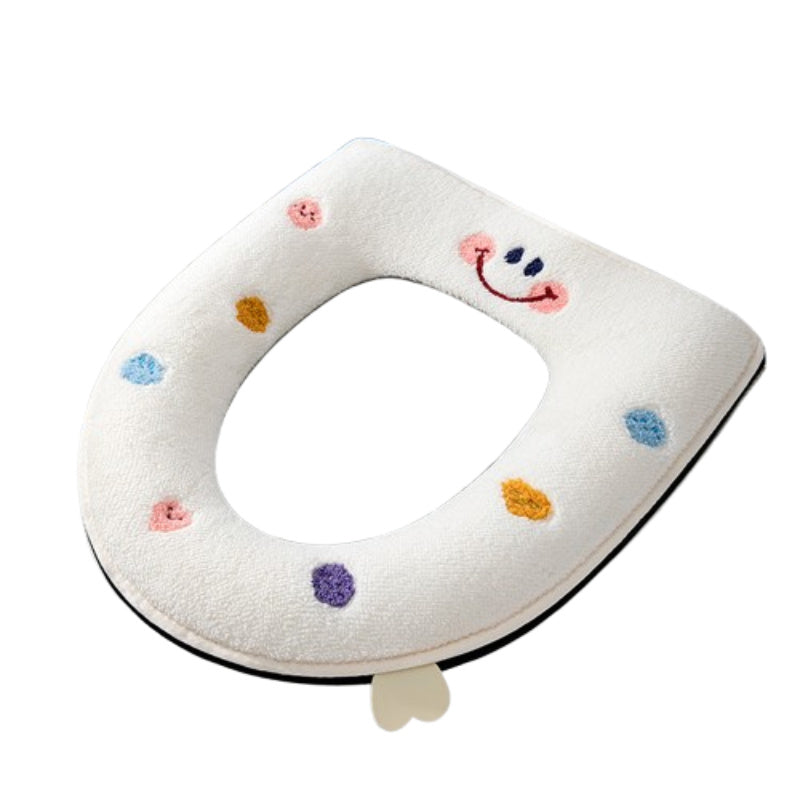 Cozy Thickened Toilet Seat Cushion - Cozy Thickened with Zipper - Home Winter Comfort